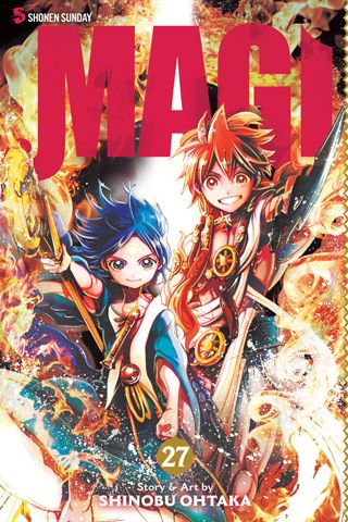 Magi: The Labyrinth of Magic, Vol. 27 — manga cover