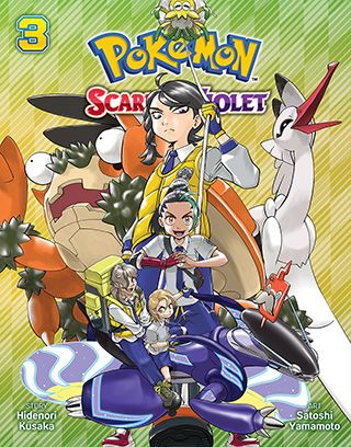 Pokémon: Scarlet & Violet, Vol. 3 — manga cover