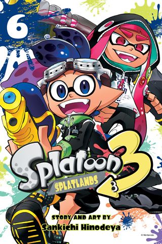 Splatoon 3: Splatlands, Vol. 6 — manga cover