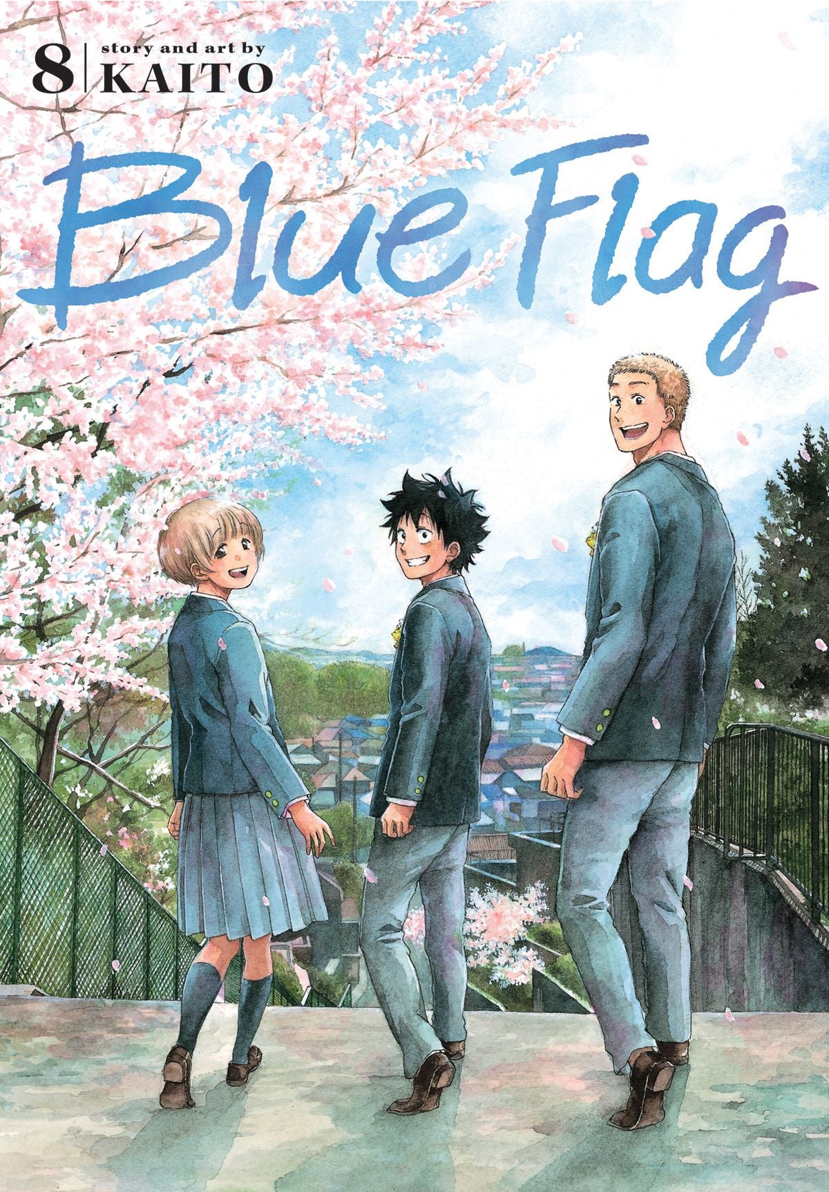 Blue Flag, Vol. 8 — manga cover