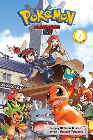 Pokémon Adventures: X•Y, Vol. 1 — manga cover