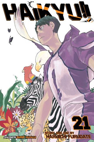 Haikyu!!, Vol. 21 — manga cover