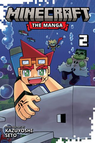 Minecraft : the Manga 2 — manga cover
