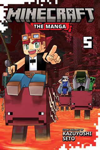 Minecraft: The Manga, Vol. 5 — manga cover