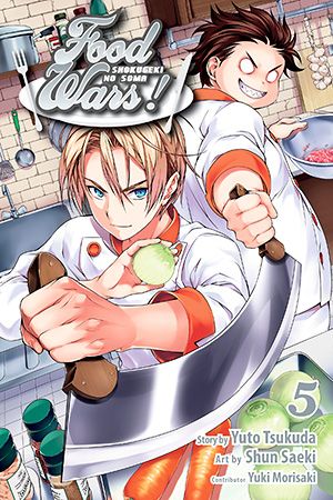 Food Wars!: Shokugeki no Soma, Vol. 5 — manga cover