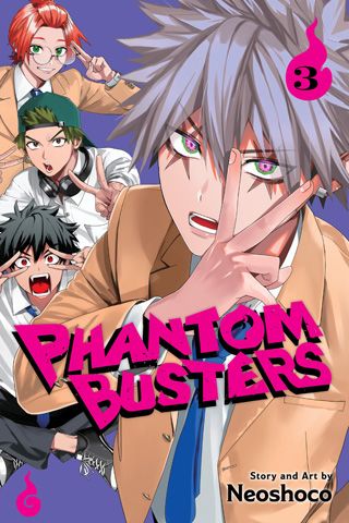Phantom Busters, Vol. 3 — manga cover