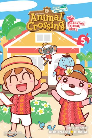 Animal Crossing: New Horizons, Vol. 5 — manga cover