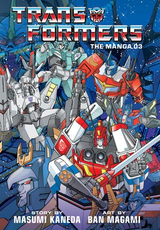 Transformers: The Manga, Vol. 3 — manga cover