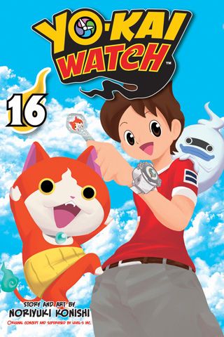YO-KAI WATCH, Vol. 16 — manga cover