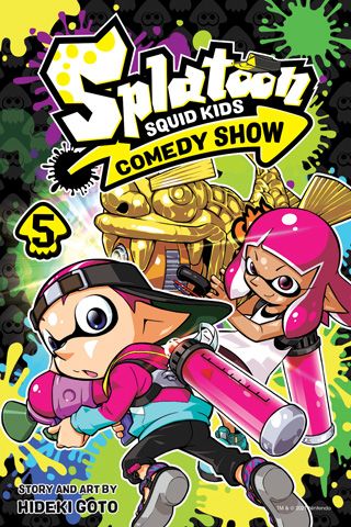 Splatoon: Squid Kids Comedy Show, Vol. 5 — manga cover