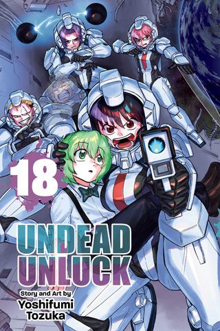 Undead Unluck, Vol. 18 — manga cover