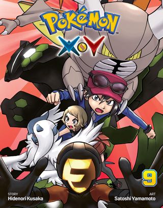 Pokemon X•Y, Vol. 9 — manga cover
