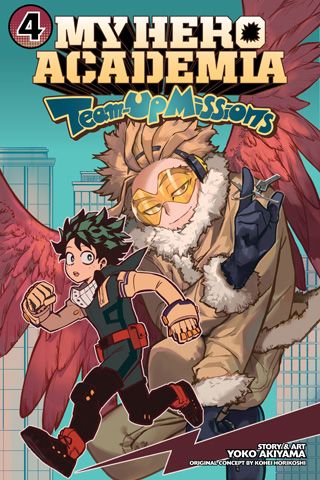 My Hero Academia: Team-Up Missions, Vol. 4 — manga cover