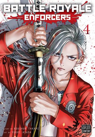 Battle Royale: Enforcers, Vol. 4 — manga cover