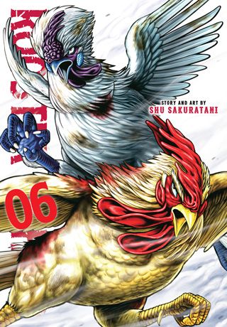 Rooster Fighter 6 — manga cover
