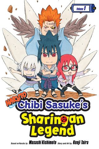 Naruto: Chibi Sasuke's Sharingan Legend, Vol. 1 — manga cover