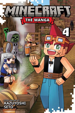 Minecraft: The Manga, Vol. 4 — manga cover