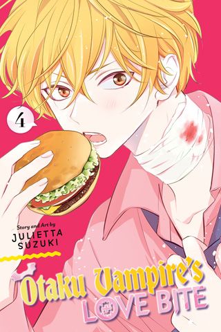 Otaku Vampire's Love Bite, Vol. 4 — manga cover