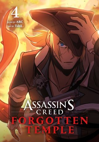 Assassin's Creed: Forgotten Temple, Vol. 4 — manga cover