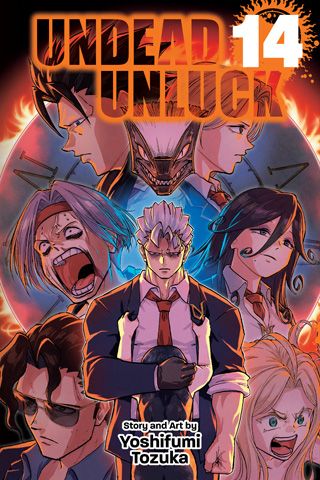 Undead Unluck, Vol. 14 — manga cover