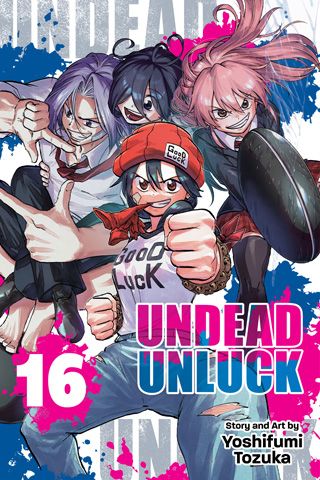 Undead Unluck, Vol. 16 — manga cover