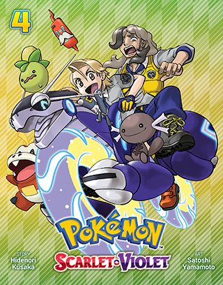 Pokémon: Scarlet & Violet, Vol. 4 — manga cover