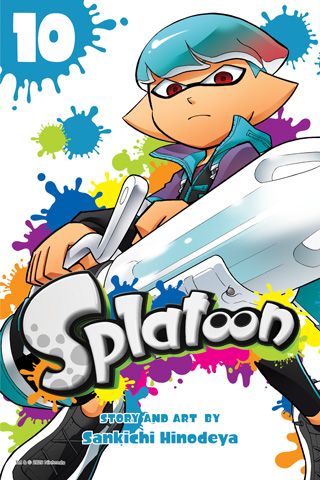 Splatoon, Vol. 10 — manga cover