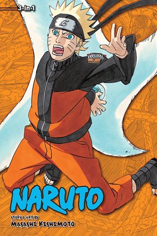 Naruto (3-in-1 Edition), Vol. 19 — manga cover
