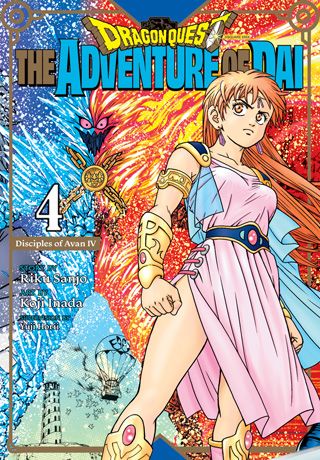 Dragon Quest: The Adventure of Dai, Vol. 4 — manga cover