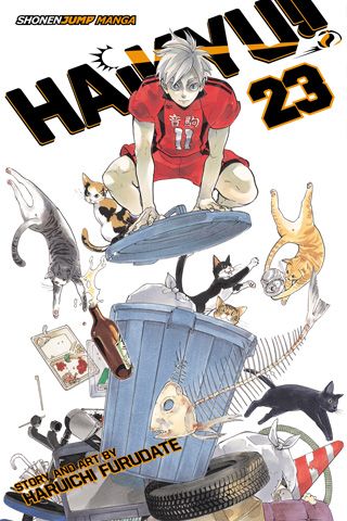 Haikyu!!, Vol. 23 — manga cover