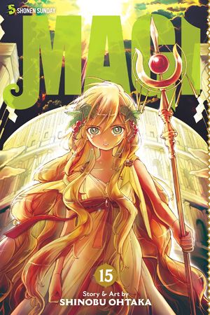 Magi: The Labyrinth of Magic, Vol. 15 — manga cover