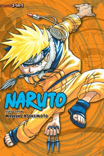 Naruto (3-in-1 Edition), Vol. 2 — manga cover