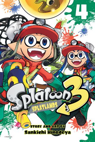 Splatoon 3: Splatlands, Vol. 4 — manga cover