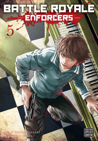 Battle Royale: Enforcers, Vol. 5 — manga cover