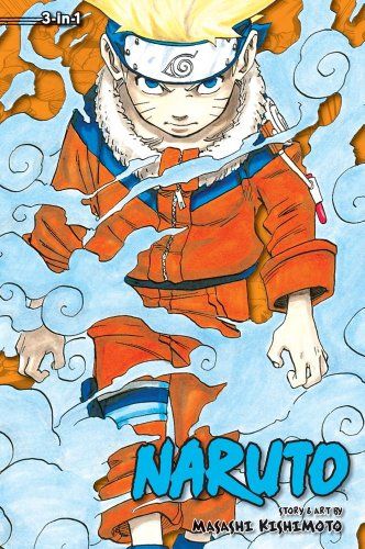 Naruto (3-in-1 Edition), Vol. 1 — manga cover