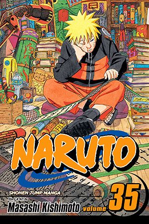 Naruto, Vol. 35 — manga cover