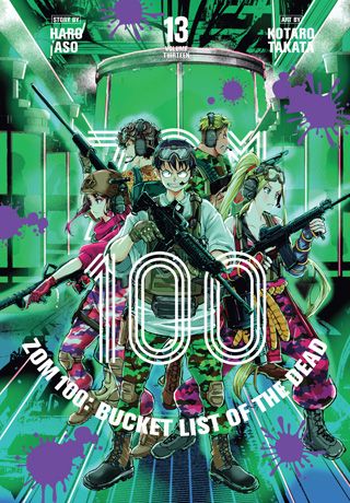 Zom 100: Bucket List of the Dead, Vol. 13 — manga cover