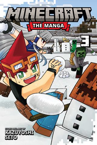 Minecraft: The Manga, Vol. 3 — manga cover