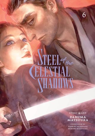 Steel of the Celestial Shadows, Vol. 6 — manga cover