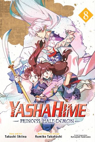 Yashahime: Princess Half-Demon, Vol. 8 — manga cover