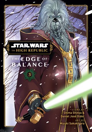 Star Wars: The High Republic: The Edge of Balance, Vol. 3 — manga cover