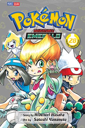 Pokemon Adventures (Emerald), Vol. 28 — manga cover