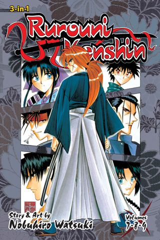 Rurouni Kenshin (3-in-1 Edition), Vol. 3 — manga cover