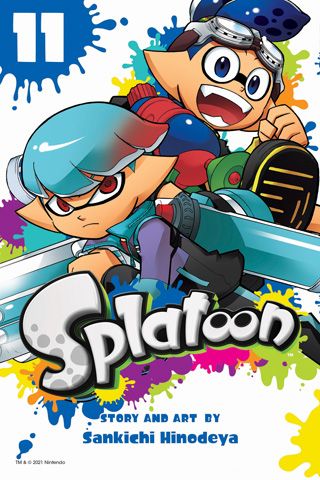 Splatoon, Vol. 11 — manga cover