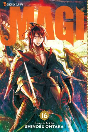 Magi: The Labyrinth of Magic, Vol. 16 — manga cover