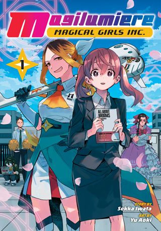Magilumiere Magical Girls Inc., Vol. 1 — manga cover