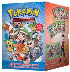 Pokémon Adventures Ruby & Sapphire Box Set — manga cover