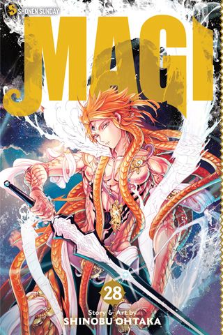 Magi: The Labyrinth of Magic, Vol. 28 — manga cover