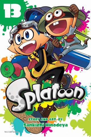 Splatoon, Vol. 13 — manga cover