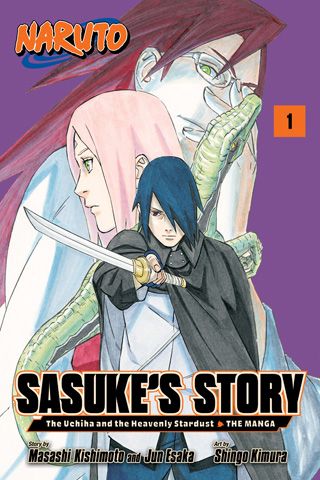 Naruto: Sasuke's Story—The Uchiha and the Heavenly Stardust: The Manga, Vol. 1 — manga cover